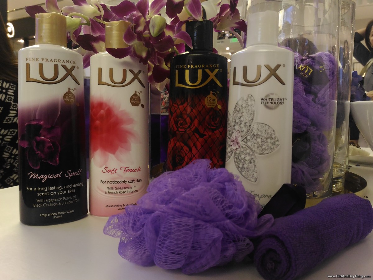 LUX Fragranced Body Wash variants