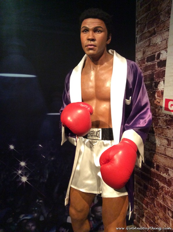 Madame Tussauds Hong Kong Muhammad Ali