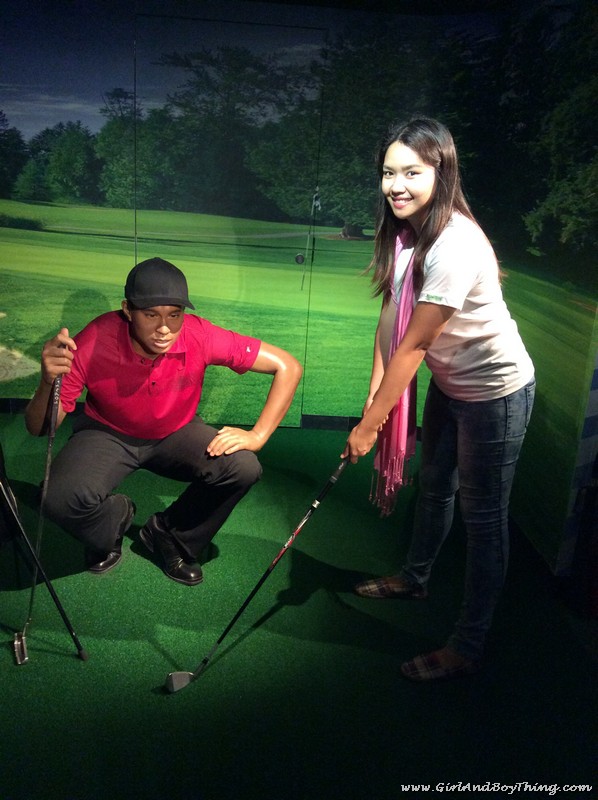 Madame Tussauds Hong Kong Tiger Woods