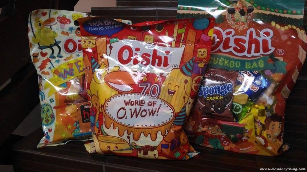 Taste the Asian flavors in Oishi World of O, Wow! Bag