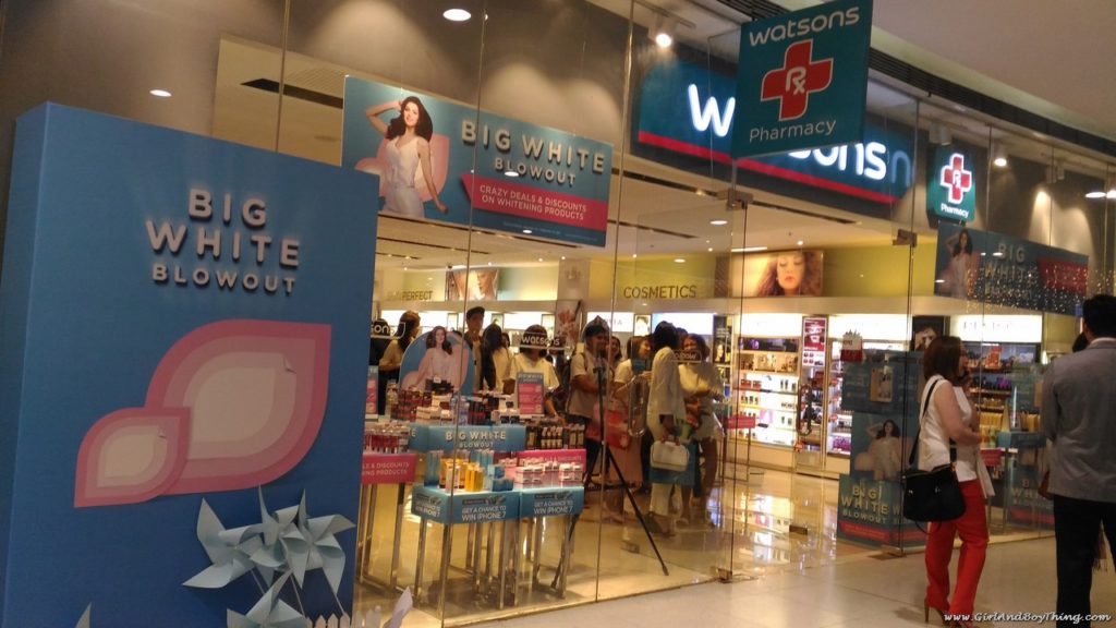 Win An iPhone 7 at Watsons' BIG WHITE BLOWOUT