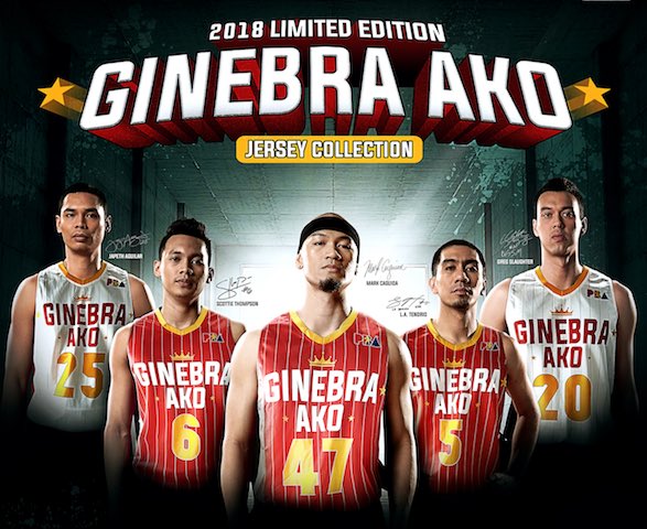 How to get your 2018 Limited Edition Ginebra Ako Jersey Collection