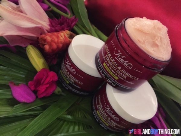 Skin Bright, Skin Tight with Kiehl’s Ginger Leaf & Hibiscus Firming Mask