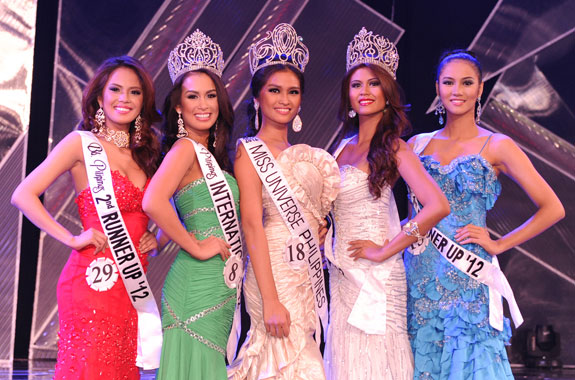 The Binibining Pilipinas 2012  Grand Winners