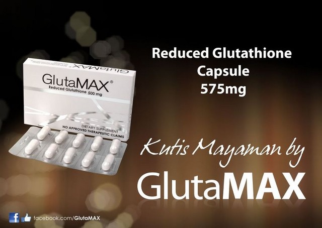 For a WHITER and HEALTHIER YOU... GlutaMAX Reduced Glutathione Capsules