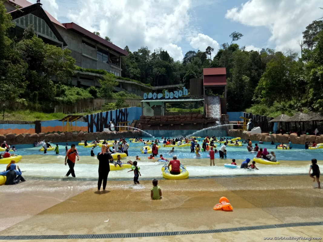 Bukit Gambang Water Park Coco Wave Pool and Lagoon