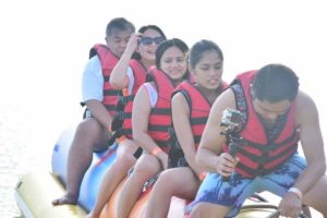 Playa Laiya Beach Club banana boat