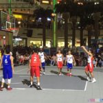 3 on 3 Shooting Baskets at the first-ever Vivo HoopBattle Championship