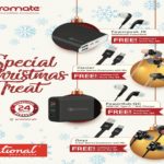 Christmas Gifts Shopping and FREEBIES with Promate