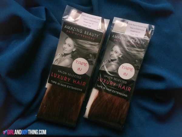 Amazing Beauty Tape In Hair Extensions:  A 1st-Timer's User Experience