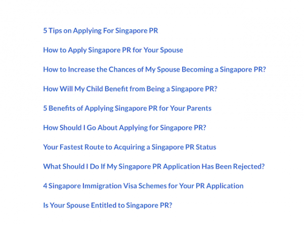 Paul Immigrations Reviews: Singapore PR Application Processing