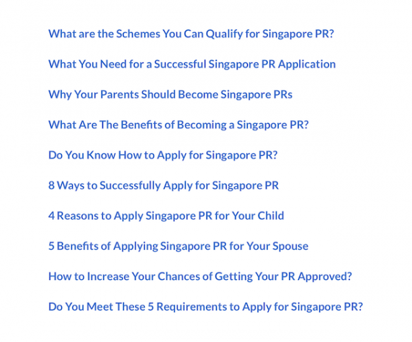 Paul Immigrations Reviews: Singapore PR Application Processing