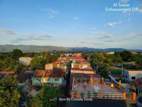 realme 8 Pro AI Scene enhancement