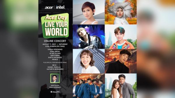 Sarah G, KathNiel, SB19 Shine At The First-ever Acer Day 2021 Online Concert