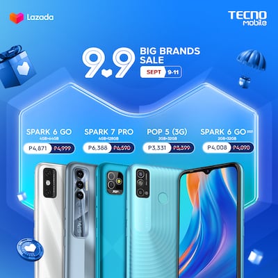Enjoy 9.9 Sale Deals and Offers From TECNO Mobile Online