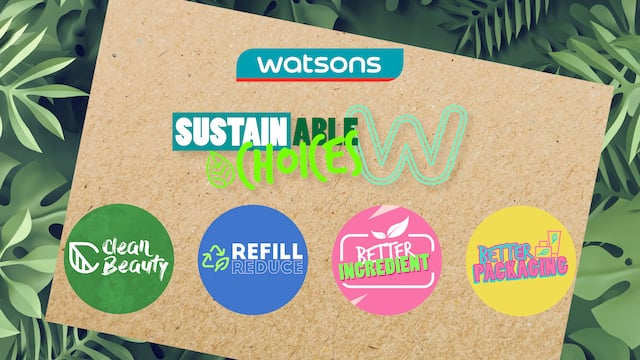 Over 1,600 Sustainable Choices Available As Watsons Collaborates With Global Partners