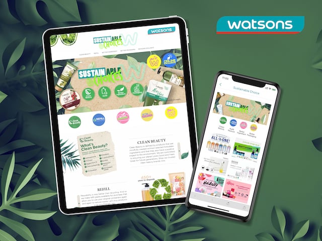Over 1,600 Sustainable Choices Available As Watsons Collaborates With Global Partners