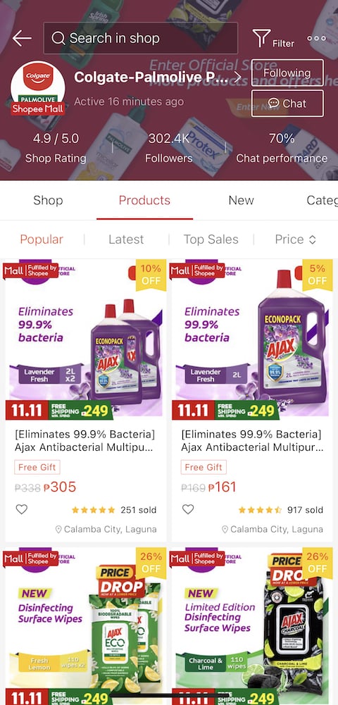 FREE Gifts and More At Colgate-Palmolive Store On Shopee's 11.11 Big Christmas Sale