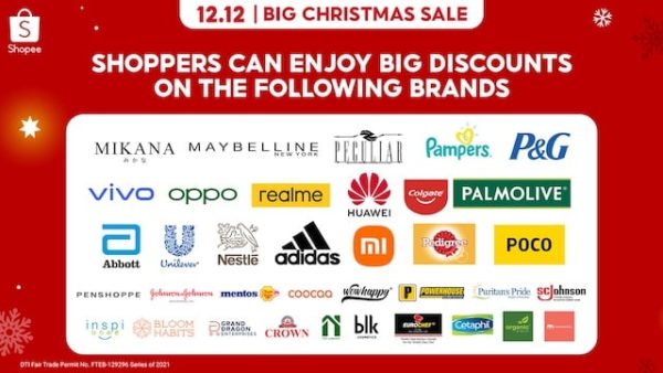 Shopee 12.12 Big Christmas sale