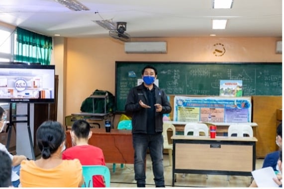 Panasonic Provides nanoeTM X Protection To Vaccination Site in Quezon City