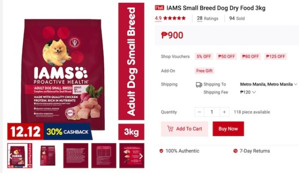 Make your Furry Friend's Wish List Come True this Christmas at Shopee 12.12 Big Christmas Sale!