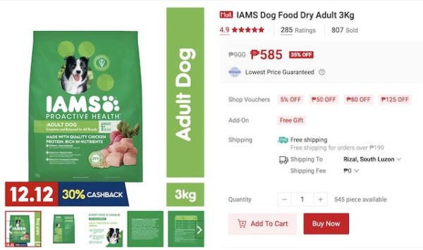 Make your Furry Friend's Wish List Come True this Christmas at Shopee 12.12 Big Christmas Sale!