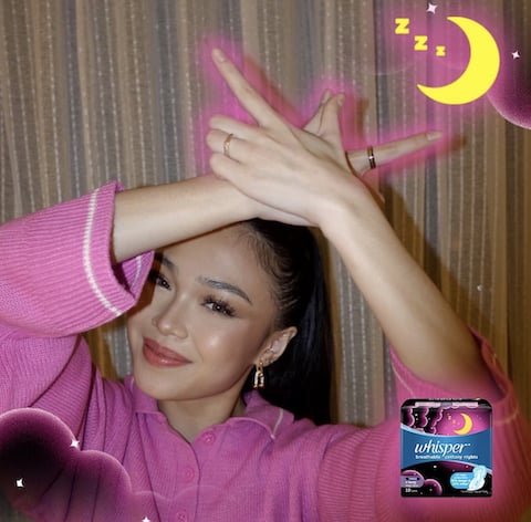 On Your Period Night? Try out Whisper Breathable Cottony Nights!