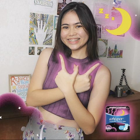 On Your Period Night? Try out Whisper Breathable Cottony Nights!