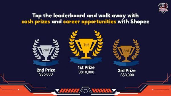 Shopee Code League: Compete with the Best Tech Enthusiast This March 14-16!