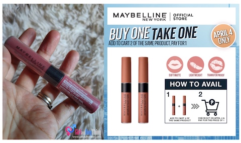 Get Great Deals From L'Oreal Paris And Maybelline At The 4.4 ShopeePay Sale!