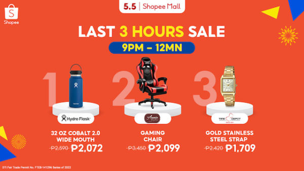 Shopee 5.5 Brands Festival:  Enjoy up to 50% off Brand Bundle Deals, Shipping Discount Vouchers, 10% OFF Vouchers And More!