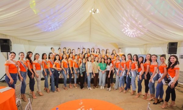 One Beautiful Awra Day As Binibining Pilipinas Queens Visit Silka Cosmetique Asia Corporation Plant