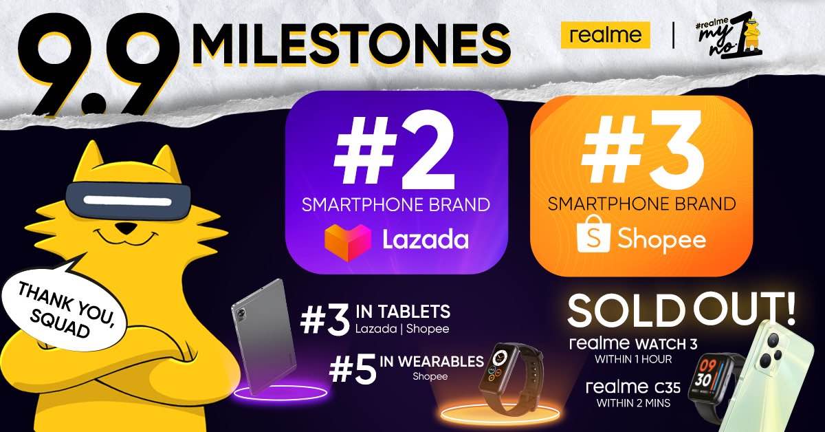 realme smartphones
