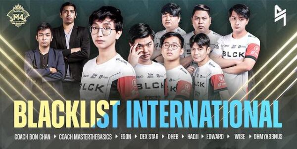 Blacklist International And ECHO To Represent PH In M4 World Championship