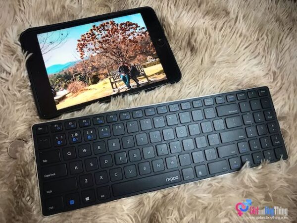 Rapoo E9100M Multi-Mode Wireless Ultra-Slim Keyboard: A Quick Review