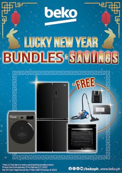 Enjoy These Amazing Bundles With Beko’s Lucky New Year Promo!