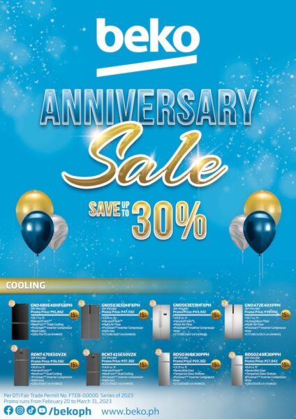 More Exciting Discounts And Offers As Beko Celebrates Its Anniversary This Year!