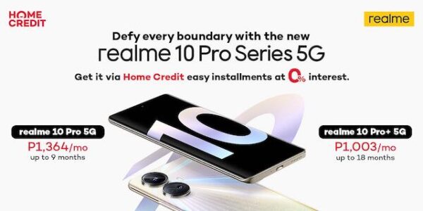 Get Your Own realme 10 Pro Series 5G Phone Via Home Credit At 0% Interest