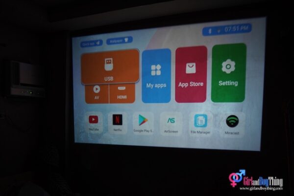 LUMOS DAWN SMART PROJECTOR REVIEW + GIVEAWAY