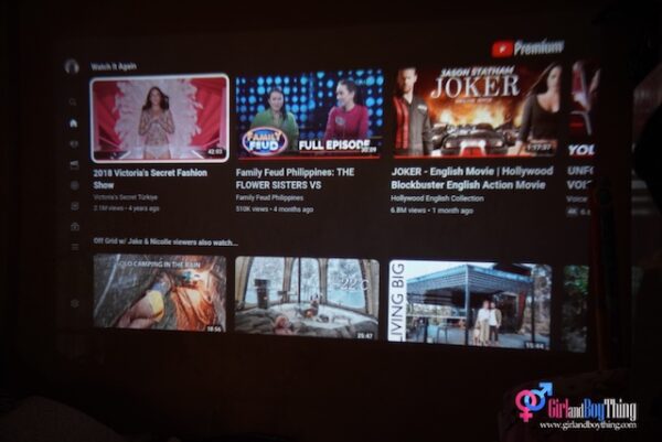 LUMOS DAWN SMART PROJECTOR REVIEW + GIVEAWAY