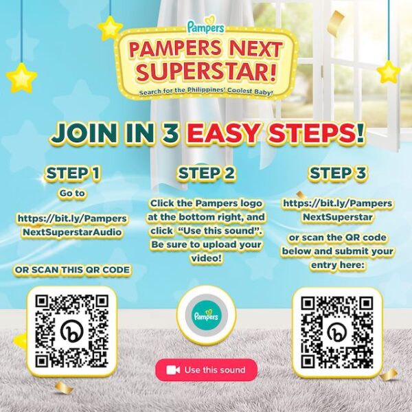 Pampers Next Superstar: Search For The Philippines' Coolest Baby! JOIN NOW!
