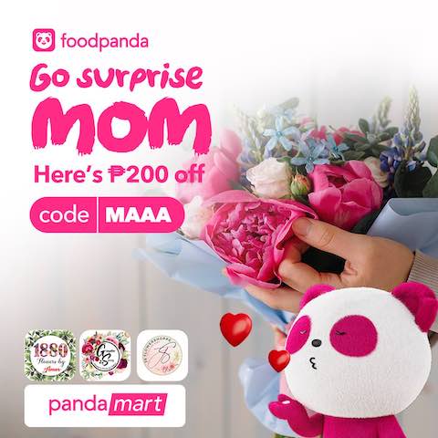 Show Your Love To Your Mom This Mother’s Day  With foodpanda