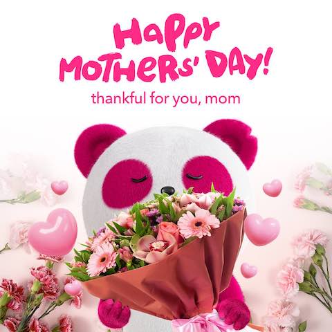 Show Your Love To Your Mom This Mother’s Day  With foodpanda