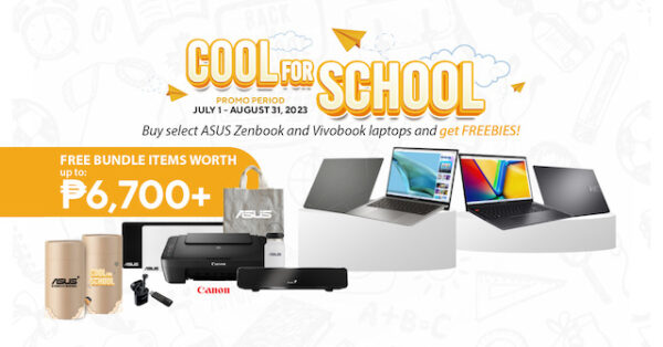 ASUS' Cool For School 2023 Promo Is On And Score Great Deals!