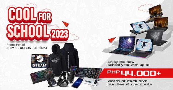 ASUS' Cool For School 2023 Promo Is On And Score Great Deals!