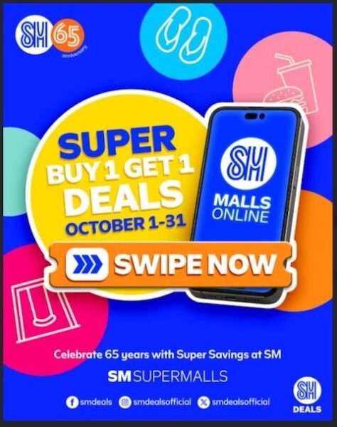 Fun And Exciting Promos Awaits Mall Goers This October As SM Celebrates 65th Anniversary