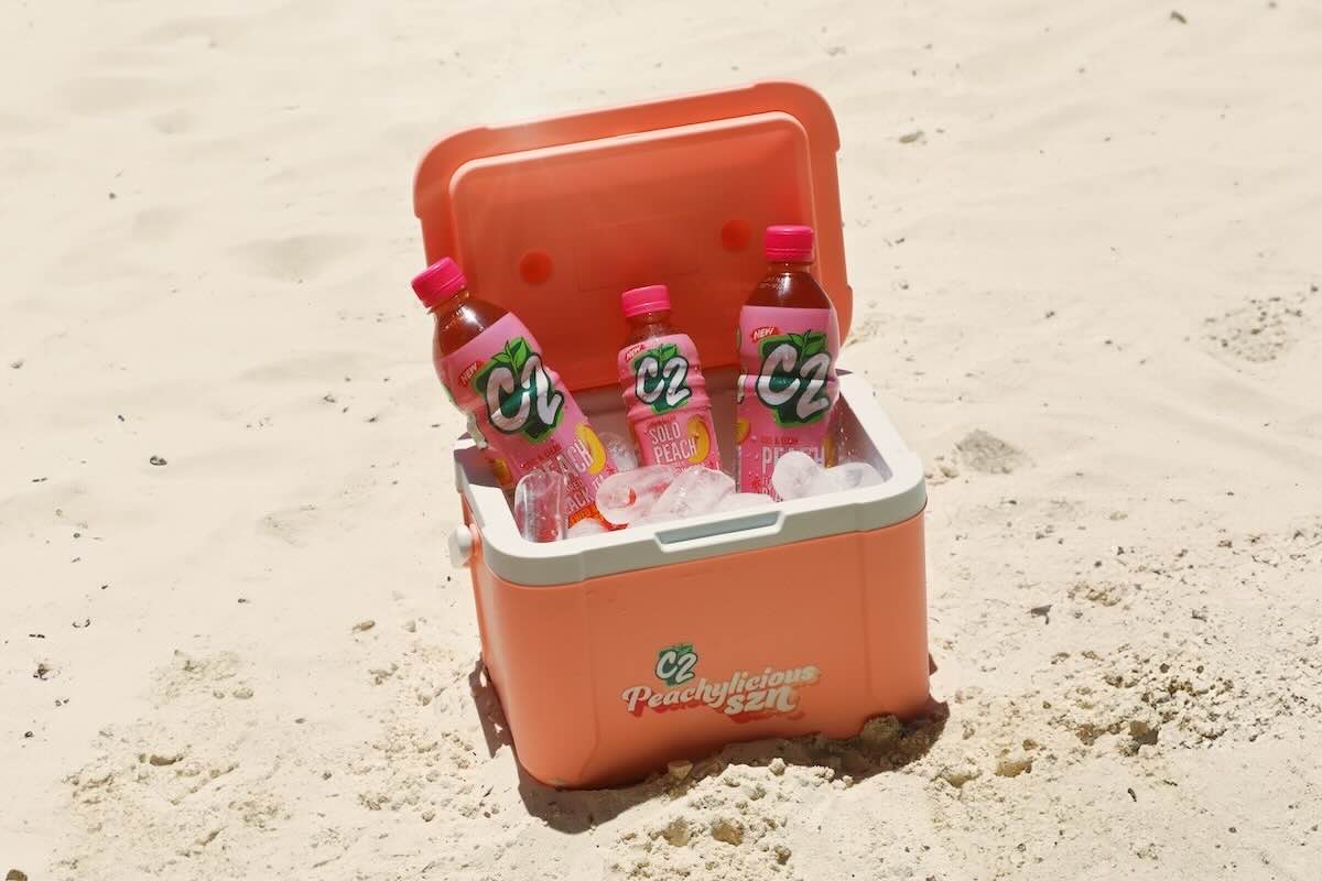 C2 Cool & Clean Black Tea Peach