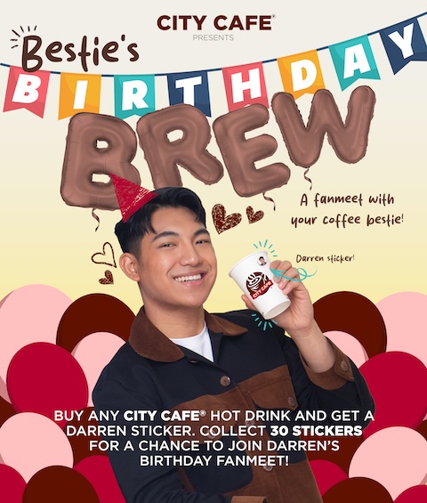 Brew Up a Moment and Celebrate Darren's Birthday at 7-Eleven City Cafe!