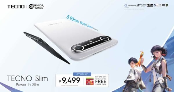 Sleek, Smart, and Affordable: TECNO SPARK Slim Debuts in the Philippines at Just ₱7,599