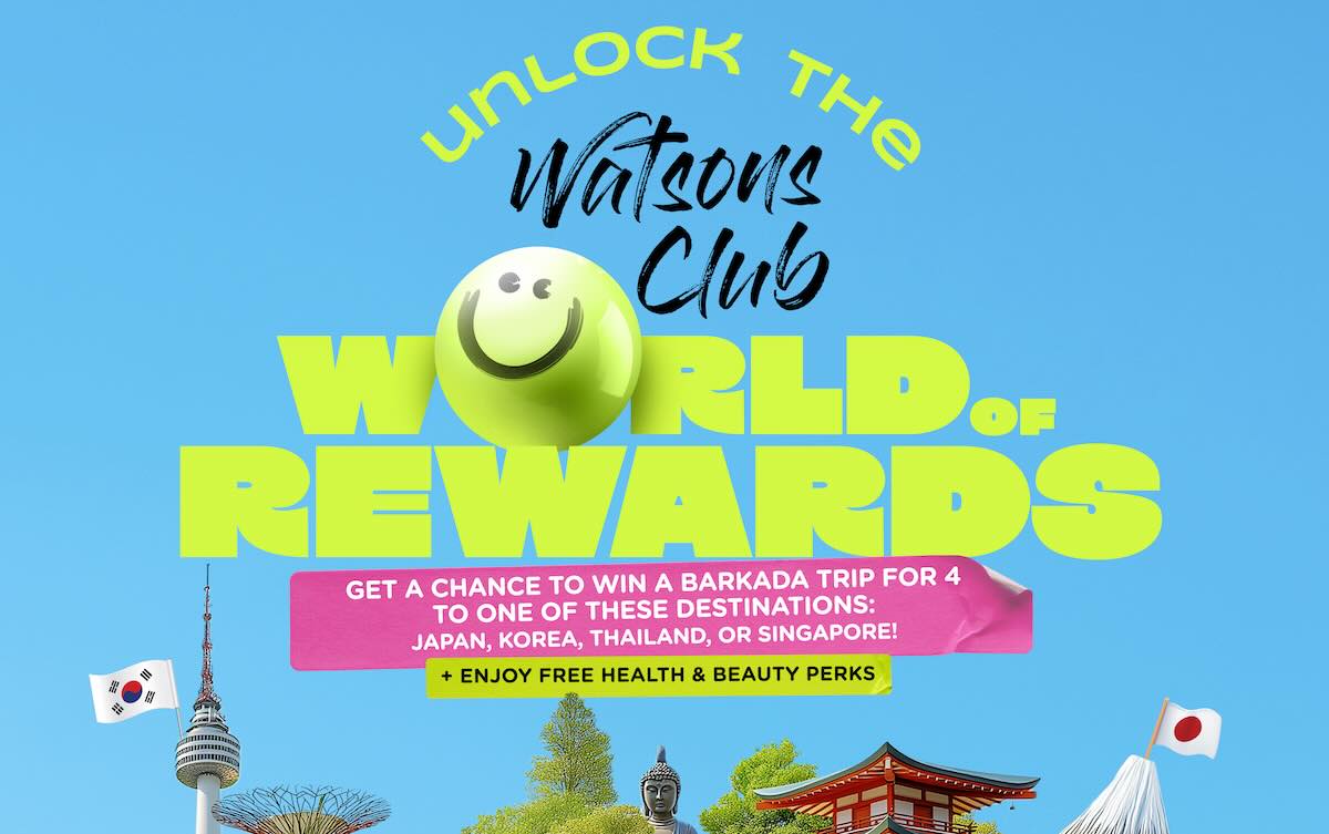 Celebrate Watsons Club’s 7th Year with Exclusive Rewards and Travel Treats!